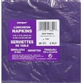thumbnail image 3 of Paper Luncheon Napkins, 6.5 in, Dark Purple, 20 Count, 3 of 4