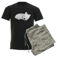 thumbnail image 6 of CafePress - Sleeping Westie Men's Dark Pajamas - Men's Dark Loose Fit Cotton Pajama Set, 6 of 7