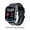Black, variant on ET572 smart watch flashlight square screen IP68 waterproof sports smart watch