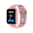 thumbnail image 1 of Graflsoa 1.3" Touchscreen Smart Fitness Tracker with Heart Rate, Blood Pressure, Sleep Monitoring, Remote Camera, Multi-Language Support - Pink Y68/D20 Bluetooth Bracelet, 1 of 6