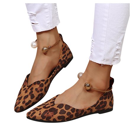 

f21 Fashion Women s Casual Shoes Breathable Slip-on Outdoor Leisure Shoes Buckle Ankle Strap Womens Flat Sandals Dress Shoes Size 8.5 Brown