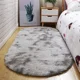 thumbnail image 3 of Alfombra de piel de oveja suave de felpa para dormitorio, alfombra de imitación de lana, alfombra de pelo largo para mesita de noche, cojín para sofá, alfombra de piel para sala de estar, 3 of 5