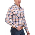 thumbnail image 4 of Camisa Vaquera Crema Manga Larga Regular Fit, 4 of 5