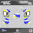 thumbnail image 4 of Kalair GFX Graphics Kit for Polaris ATV PREDATOR 500 (2002-2011) Razor Series, 4 of 5