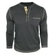 thumbnail image 4 of pstuiky camisas de manga larga para hombre, Camiseta informal de manga larga con cuello redondo y bolsillos abotonados para hombre, color liso, transpirable camisetas de hombre l, 4 of 7