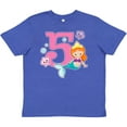 thumbnail image 3 of Inktastic I Am 5 Years Old Birthday with Mermaid Youth T-Shirt, 3 of 5