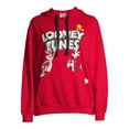 thumbnail image 6 of Looney Tunes Peek a Boo Juniors Graphic LS Hoodie Pullover Fleece, 6 of 6