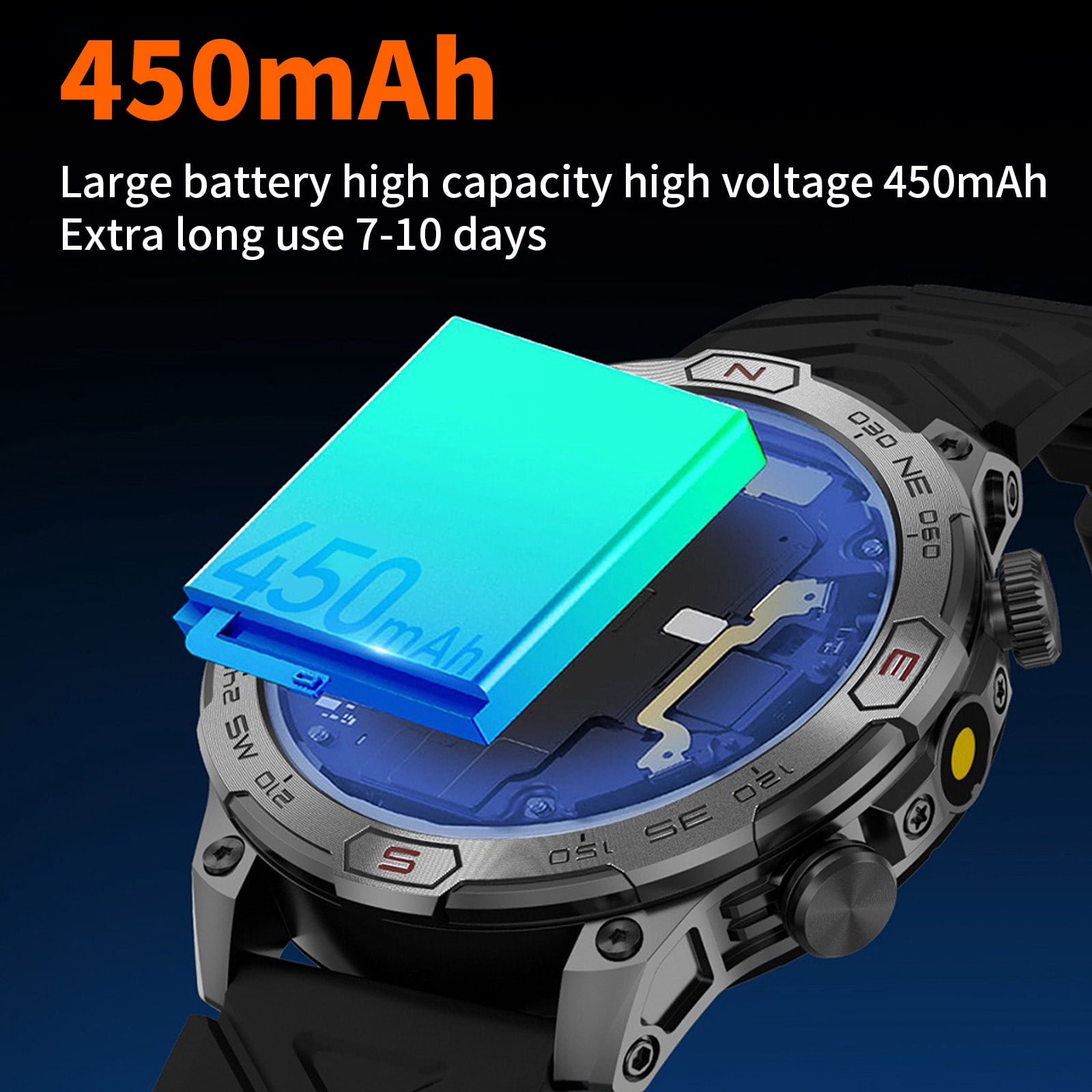 AZXY Smart Watch,Health Smart Watches,Bluetooth Smart Watch,Cheap Sports Touchscreen Smartwatch for Women Men Android with Talk Call Music,Waterproof Fitness Trackers