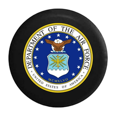 - Dept of the Air Force USAF Eagle Military Seal Black 27.5 in