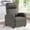 GREY, variant on YRLLENSDAN,Leather Recliners Chair,Living Room Chair,Lazy Boy Recliner Chair,Single Sofa Chair,Equipped with a Soft Backrest,Black
