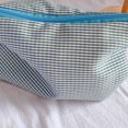 thumbnail image 1 of Bolsa de cosméticos a cuadros Caja de maquillaje ligera para mujeres Regalos de vacaciones (Azul) Tmvgtek Cuidado Belleza, 1 of 6