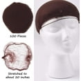 thumbnail image 3 of GHSDFBB Filet à Cheveux 100 Pcs, Filets à Cheveux Élastiques Invisibles de 20 Pouces pour Service Alimentaire, Chignon de Ballet, Sommeil, Femmes et Perruque, 3 of 7