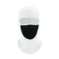 thumbnail image 2 of UTSJKR Balaclava with Filter Face Mask Bandana Hood Headwear Unisex Outdoors Training Cycling Ski Hunting White, 2 of 3