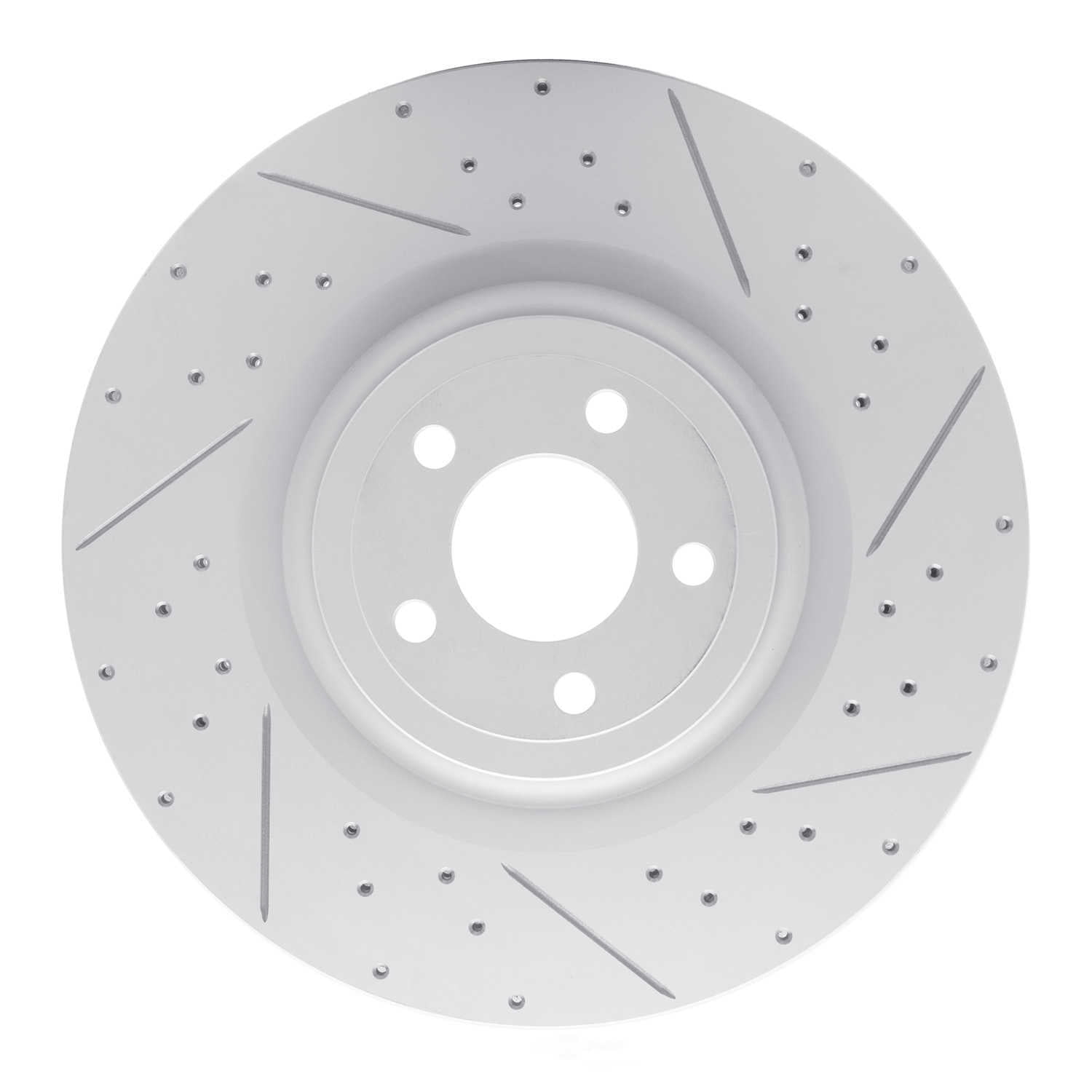 Dynamic Friction Company 830-54079R DFC Geoperformance Rotor - Drilled and Slotted
