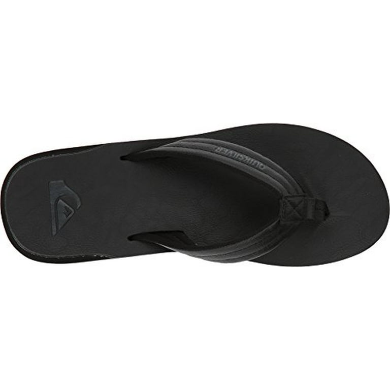 Quiksilver carver on sale nubuck flip flops