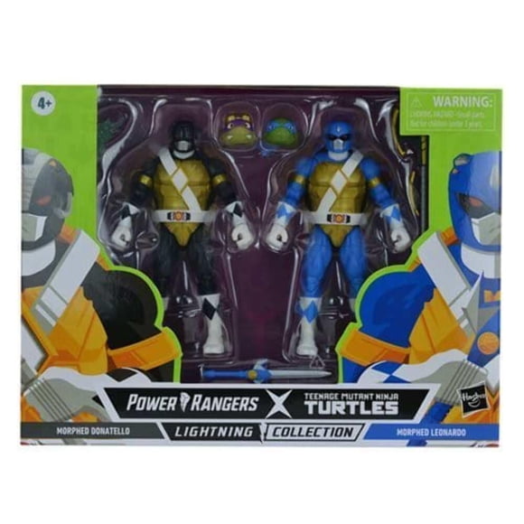 Figuras de acción Power Rangers X Teenage Mutant Ninja Turtles