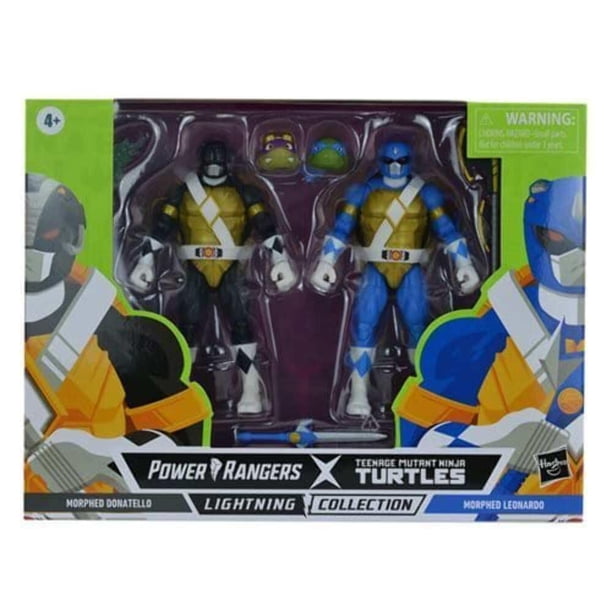 Figuras de acción Power Rangers X Teenage Mutant Ninja Turtles