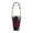 Red, variant on POYOGA Coffee Cup Holder with Adjustable Strap for Easy Carrying PU Mugs Sleeve