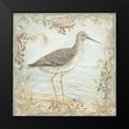 thumbnail image 2 of McRostie, Kate 12x12 Black Modern Framed Museum Art Print Titled - Shore Birds III, 2 of 5
