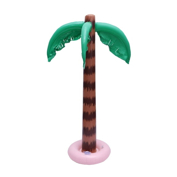 BESTSKY Inflatable Palm Trees Jumbo Coconut Trees Beach Backdrop Party Favors Decoration for Hawaiian Luau Party