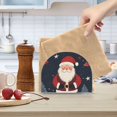 thumbnail image 2 of Yayeee Napkin Holder for Table Kitchen Paper Tissue Organization, Blue Christmas Santa, 2 of 8
