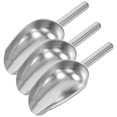 thumbnail image 1 of 3pcs Stainless Steel Ice Scoop Chips Shovel Multifunction Flour Scoopers Rice Shovel for Tea Candy Dessert Bean Food (8 Inches), 1 of 8
