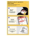 thumbnail image 5 of Portable Thermal Printer Mini Printer with Stickers Printer White, 5 of 5