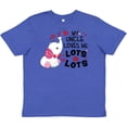 thumbnail image 3 of Inktastic My Uncle Loves Me Lots and Lots- cute elephant Youth T-Shirt, 3 of 5