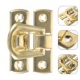 thumbnail image 3 of Shisuyan 10 pcs Wooden Box Hasp Latch Jewelry Box Lock Gift Box Buckle Hasp Metal Hasp Lock, 3 of 9