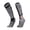 Black, variant on Long Ski Socks for Winter Sports Skiing and Snowboarding Dark Grey Thermal (9.84 inches / 25.00 cm)