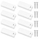 thumbnail image 1 of Pack of 8 Pleated Replacement Parts, Clamping Brackets, Clamping Shoes for Tensioned Pleated Blinds, for Adhesive Backing, 1 of 5