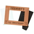 thumbnail image 2 of ThisWear Personalized Gifts Grammy's Lil Sweetheart Baby Granddaughter Natural Wood Engraved 4x6 Landscape Picture Frame Wood, 2 of 6