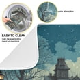 thumbnail image 2 of Dish Drying Mat Microfiber Kitchen Pad Large Counter Absorbent Dish Mats Drainer Rack 16"x18" Ancient Mansion, 2 of 7