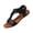 Black, variant on Willtoo Women'S orthotic Sandals With Arch Support Comfortable Walking Casual Beach Sandals Slip On Adjustable Flat Bottom Open Toe Sandals
