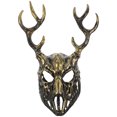 thumbnail image 1 of GOOHOCHY Máscara de cuernos de asta, máscara de cosplay, máscara de animal, máscara de animal realista para cosplay, mascarada, máscara de disfraz cómoda, máscara decorativa, máscara de utilería, 1 of 7