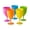 C, variant on 6PCS Easter Colorful Plastic Wine Goblets, Pearlized Stemmed Cocktail Cups for Party and Home Bar, Festival Drinkware Random Color, 380ml