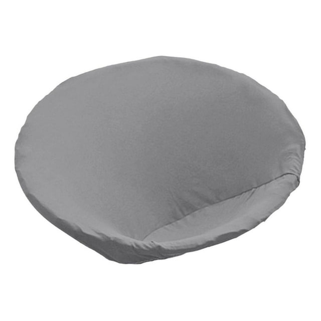 tredstone Saucer Chair Slipcover Stretch Anti-Slip Removable for Furniture Protection Grey