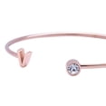 thumbnail image 3 of Pulsera Mujer Inicial Letra LuckyLy, Acero Inoxidable y Zirconia Cúbica, Modelo Sonia rosa UNITALLA, 3 of 8
