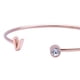 thumbnail image 3 of Pulsera Mujer Inicial Letra LuckyLy, Acero Inoxidable y Zirconia Cúbica, Modelo Sonia rosa UNITALLA, 3 of 8