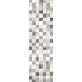 thumbnail image 5 of ALEF HOME Black Faux Cowhide Patchwork Area Rug | Luxurious Leather Look Carpet for Bedroom, Living Room, Office | Modern Western Home Décor(Grey -10 x 14), 5 of 5