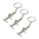 thumbnail image 1 of 3X Herramienta del Calibrador Vernier Util Mini Diapositiva del Resbalador Diapositivas Llavero Llavero 10CM, 1 of 5