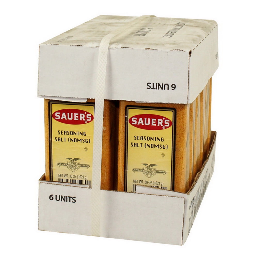 (Price/case)Sauer 01270 Seasoning Salt (No Msg)