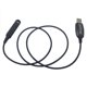 thumbnail image 1 of Walkie Talkie Cable de programación USB Cable de radio bidireccional Reemplazo del controlador de CD para Baofeng UV-XR UV 9R BF A58 Inevent TX1157-00, 1 of 6