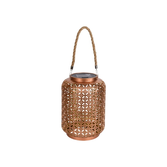 Solar Powered Vintage Pattern Projection Lantern for Outdoor Garden Pathway Patio Home Decorative Lighting Waterproof Design