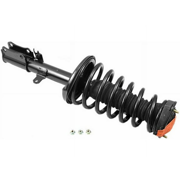 Rear Left Strut and Coil Spring Assembly - Compatible with 1992 - 1996 Toyota Camry 2.2L 4-Cylinder 1993 1994 1995