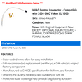 thumbnail image 2 of HVAC Control Connector - Compatible with 2000 GMC Yukon XL 1500, 2 of 2