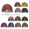 thumbnail image 4 of stanreset Turban Noué pour Femmes Bonnet Hijab Style Bohème Ajustable Accessoires Cheveux Bonnet Fête Banquet Type 6 Type3 NO3, 4 of 6