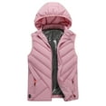 thumbnail image 3 of Womens Heated Jacket Puffer Coat Outdoor Warm Clothing Heated For Riding Skiing Fishing Charging Via Heated Coat With Pocket, 3 of 4