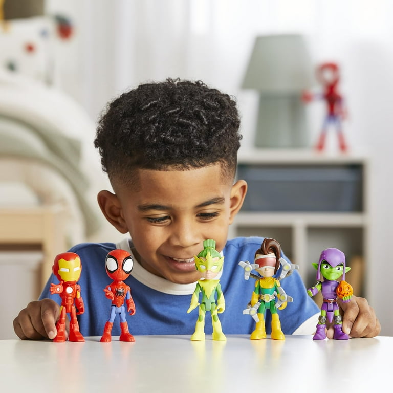 Hasbro 3+ Spider-Man Action Figure Set, Boxed, Spidey Theme