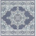 thumbnail image 6 of Hauteloom Ferron Hallway, Kitchen Patio Outdoor Runner Rug - Traditional - Navy, Pale Blue, Taupe - 2'5" x 11'10", 6 of 11